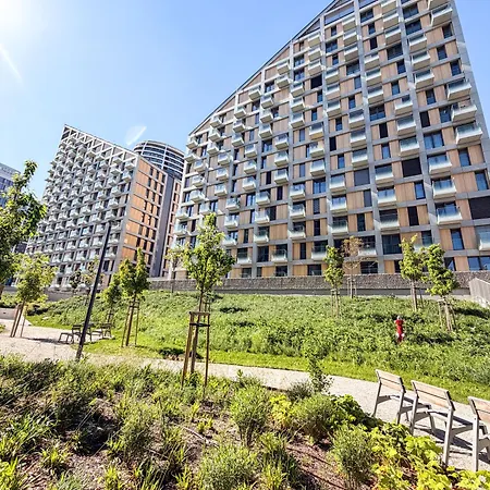 River View Design Apartment, 14th Floor, Citycenter, Ac, Parking 아파트